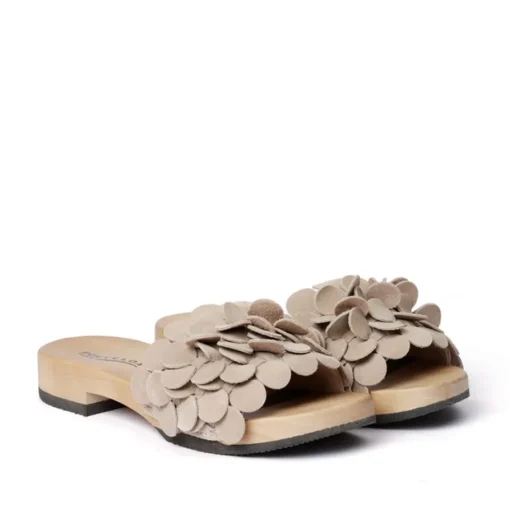 SOFTCLOX Bella Kaschmir Taupe (Hazelnut)-Frau Pantoletten