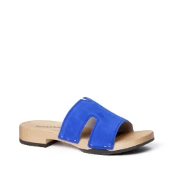 SOFTCLOX Blida Kaschmir Blue Orchid (Hazelnut)-Frau Pantoletten
