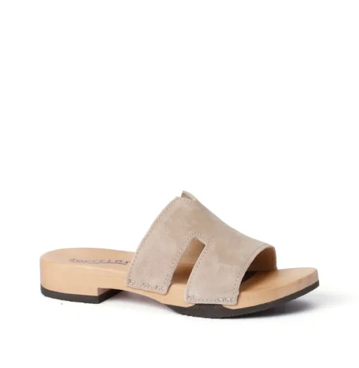 SOFTCLOX Blida Kaschmir Taupe (Hazelnut)-Frau Pantoletten