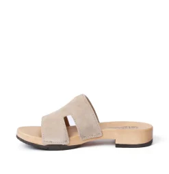 SOFTCLOX Blida Kaschmir Taupe (Hazelnut)-Frau Pantoletten