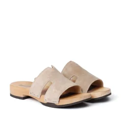 SOFTCLOX Blida Kaschmir Taupe (Hazelnut)-Frau Pantoletten