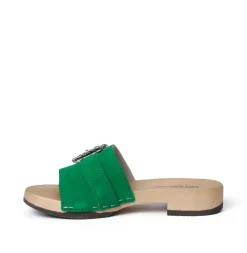 SOFTCLOX Blomma Kaschmir Fashiongreen (Hazelnut)-Frau Pantoletten