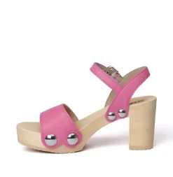 SOFTCLOX Eilyn Nappa Bubblegum (Natur)-Frau Sandaletten