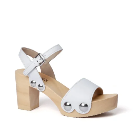 SOFTCLOX Eilyn Nappa Weis (Natur)-Frau Sandaletten