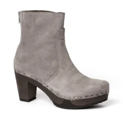 SOFTCLOX Franka Kaschmir Grau (Dunkel)-Frau Stiefeletten