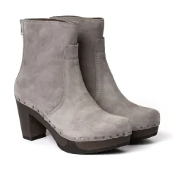 SOFTCLOX Franka Kaschmir Grau (Dunkel)-Frau Stiefeletten