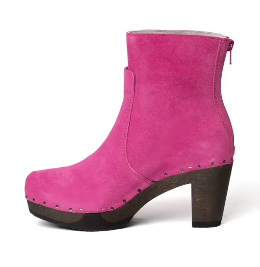 SOFTCLOX Franka Kaschmir Pink (Dunkel)-Frau Stiefeletten