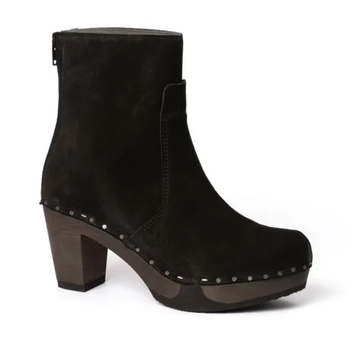 SOFTCLOX Franka Kaschmir Schwarz (Dunkel)-Frau Stiefeletten