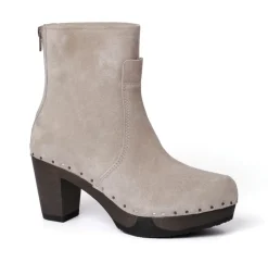 SOFTCLOX Franka Kaschmir Taupe (Dunkel)-Frau Stiefeletten