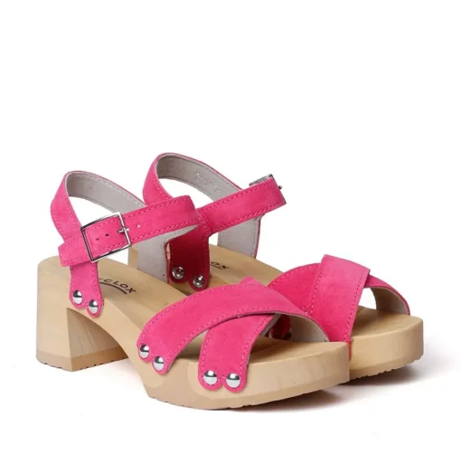 SOFTCLOX Hanne Kaschmir Pink Kiss (Natur)-Frau Sandaletten