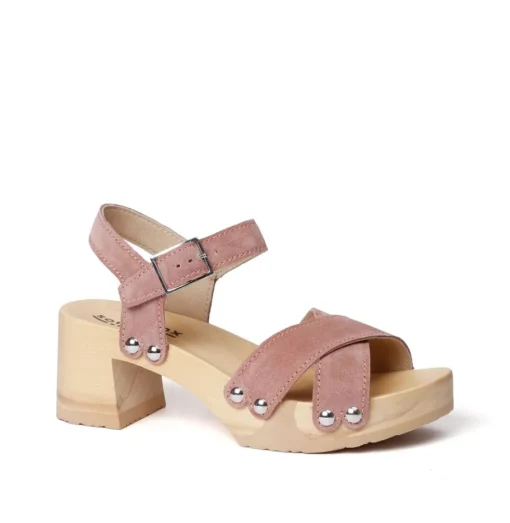 SOFTCLOX Hanne Kaschmir Rose (Natur)-Frau Sandaletten