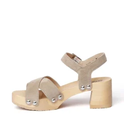 SOFTCLOX Hanne Kaschmir Taupe (Natur)-Frau Sandaletten