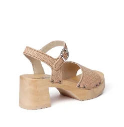 SOFTCLOX Hanny Twist Cappuccino (Natur)-Frau Sandaletten