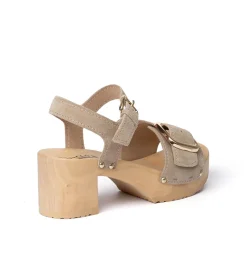 SOFTCLOX Harriet Kaschmir Taupe (Natur)-Frau Sandaletten