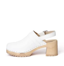 SOFTCLOX Hedda Buttero Weiss (Natur)-Frau Clogs