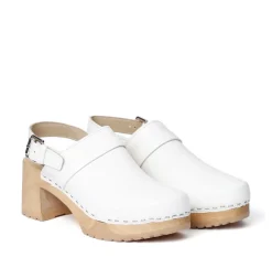SOFTCLOX Hedda Buttero Weiss (Natur)-Frau Clogs
