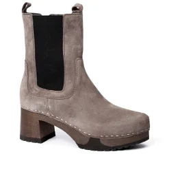SOFTCLOX Helena Kaschmir Graphit-Frau Stiefeletten