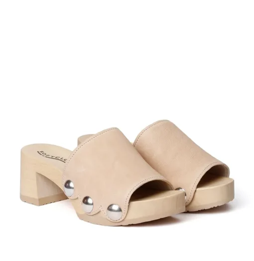 SOFTCLOX Henrike Buttero Sahara (Natur)-Frau Pantoletten