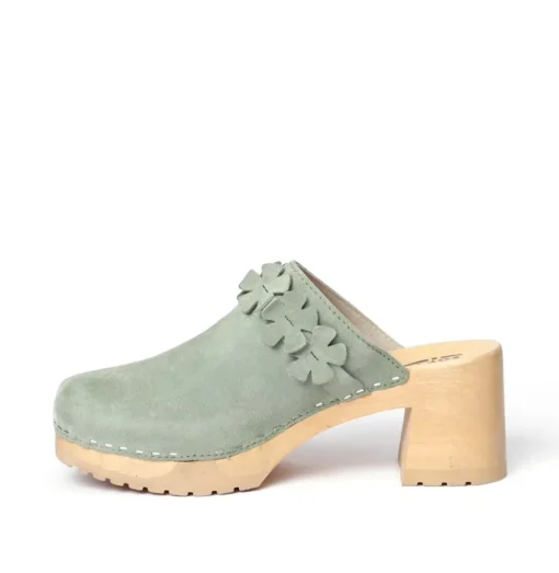 SOFTCLOX Hermine Kaschmir Mint (Natur)-Frau Clogs