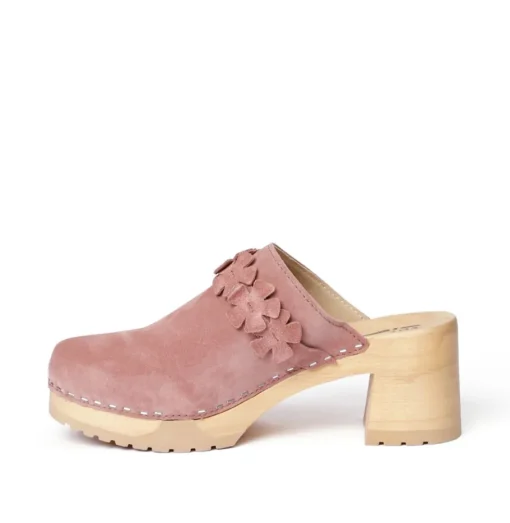 SOFTCLOX Hermine Kaschmir Rose (Natur)-Frau Clogs