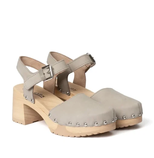 SOFTCLOX Hope Buttero Olivgrau (Natur)-Frau Sandaletten