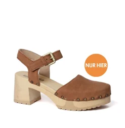 SOFTCLOX Hope Nature Nappa Cognac (Natur)-Frau Sandaletten