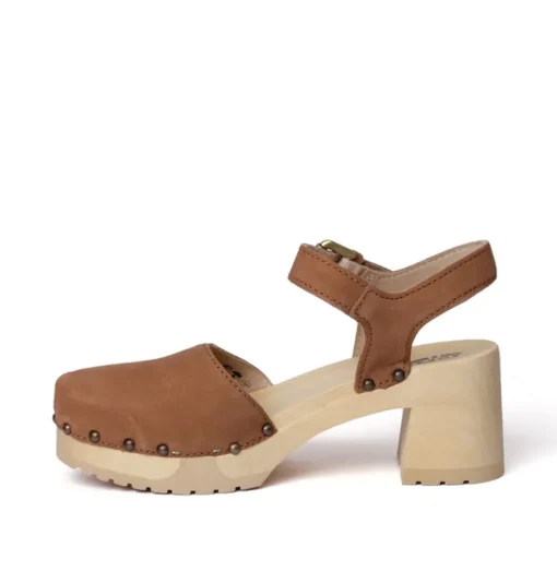 SOFTCLOX Hope Nature Nappa Cognac (Natur)-Frau Sandaletten