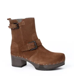 SOFTCLOX Jacklyn Kaschmir Brandy-Frau Stiefeletten