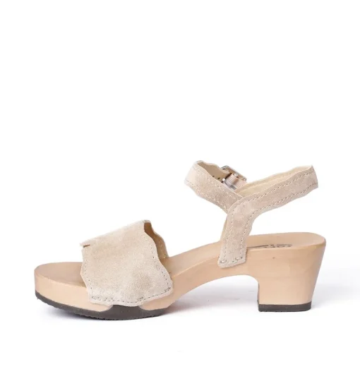SOFTCLOX Kalima Kaschmir Taupe (Hazelnut)-Frau Sandaletten