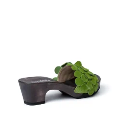 SOFTCLOX Kamilla Kaschmir Kiwi (Dunkel)-Frau Pantoletten
