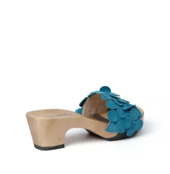 SOFTCLOX Kamilla Kaschmir Pacificgreen (Hazelnut)-Frau Pantoletten