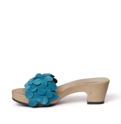 SOFTCLOX Kamilla Kaschmir Pacificgreen (Hazelnut)-Frau Pantoletten