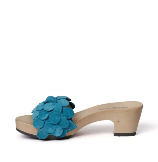 SOFTCLOX Kamilla Kaschmir Pacificgreen (Hazelnut)-Frau Pantoletten