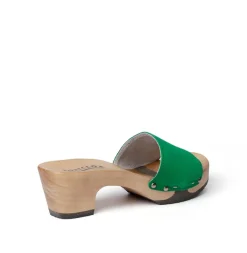 SOFTCLOX Kelly Kaschmir Fashiongreen (Hazelnut)-Frau Pantoletten