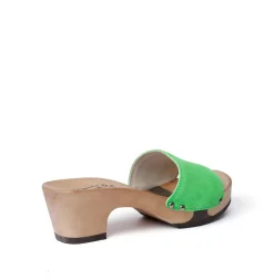 SOFTCLOX Kelly Kaschmir Green (Hazelnut)-Frau Pantoletten