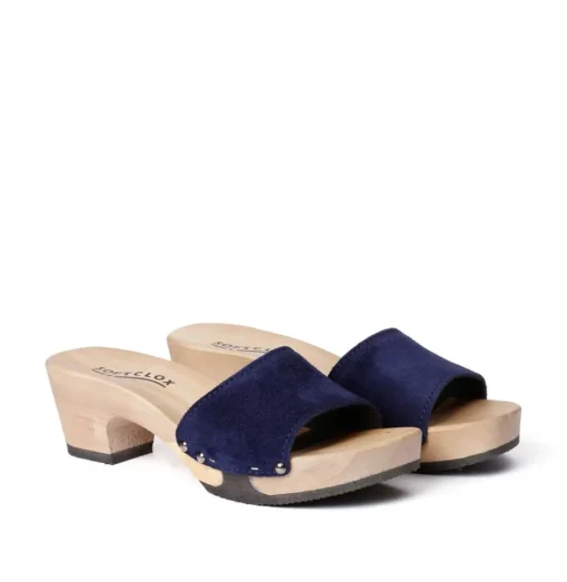 SOFTCLOX Kelly Kaschmir Midnight (Hazelnut)-Frau Pantoletten