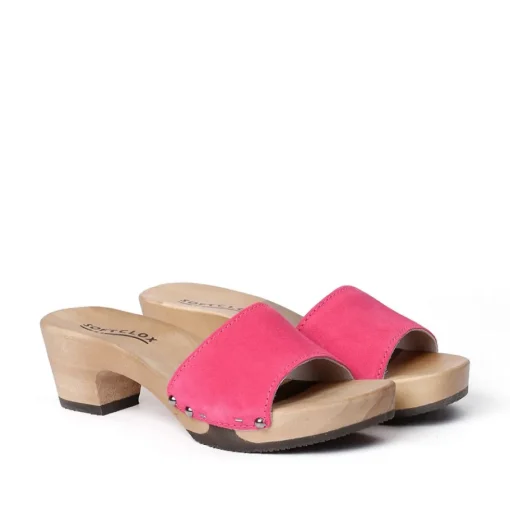 SOFTCLOX Kelly Kaschmir Pink Kiss (Hazelnut)-Frau Pantoletten