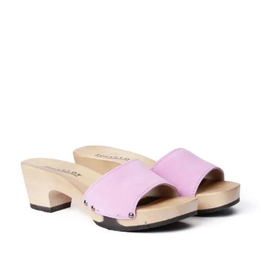 SOFTCLOX Kelly Kaschmir Purple (Hazelnut)-Frau Pantoletten