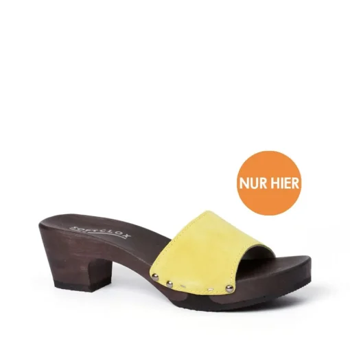 SOFTCLOX Kelly Kaschmir Sunlight (Dunkel)-Frau Pantoletten