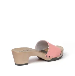 SOFTCLOX Kelly Nappa Peach (Hazelnut)-Frau Pantoletten