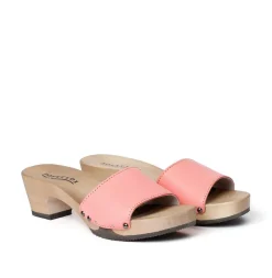 SOFTCLOX Kelly Nappa Peach (Hazelnut)-Frau Pantoletten