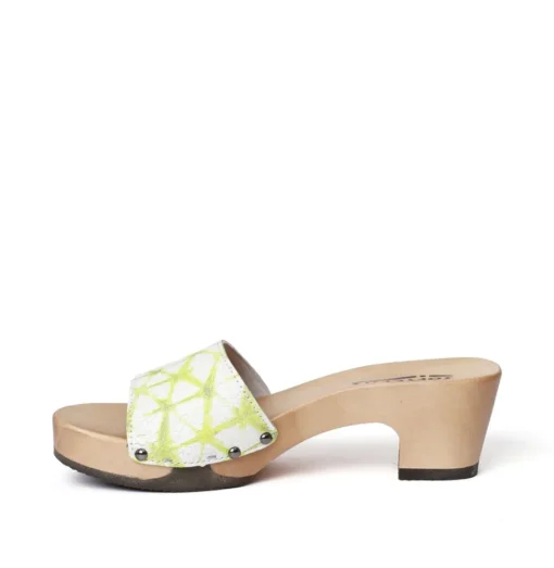 SOFTCLOX Kelly Web Neongrun (Hazelnut)-Frau Pantoletten