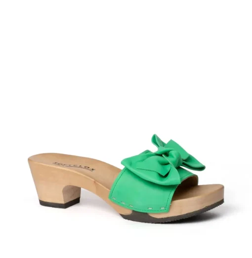 SOFTCLOX Klarissa Nappa Jadegrun (Hazelnut)-Frau Pantoletten