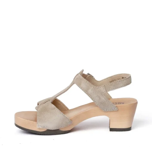 SOFTCLOX Koko Kaschmir Taupe (Hazelnut)-Frau Sandaletten