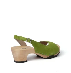 SOFTCLOX Konny Kaschmir Kiwi (Hazelnut)-Frau Sandaletten