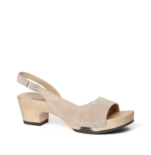 SOFTCLOX Konny Kaschmir Taupe (Hazelnut)-Frau Sandaletten