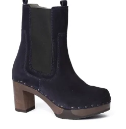 SOFTCLOX Laurentia Kaschmir Dark Ocean-Frau Stiefeletten