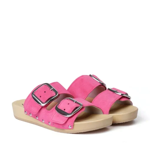 SOFTCLOX Lena Kaschmir Pure Pink (Natur)-Frau Pantoletten