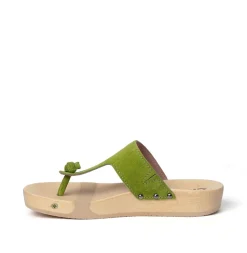 SOFTCLOX Lola Kaschmir Kiwi (Natur)-Frau Pantoletten