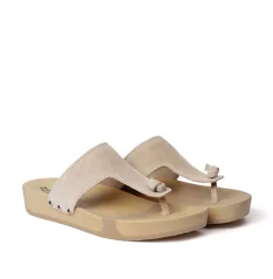 SOFTCLOX Lola Kaschmir Taupe (Natur)-Frau Pantoletten